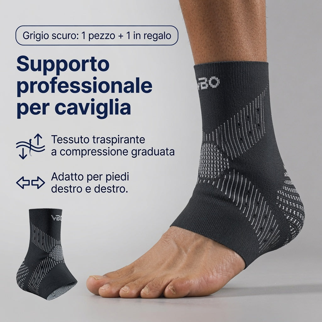 Fascia compressiva per caviglie