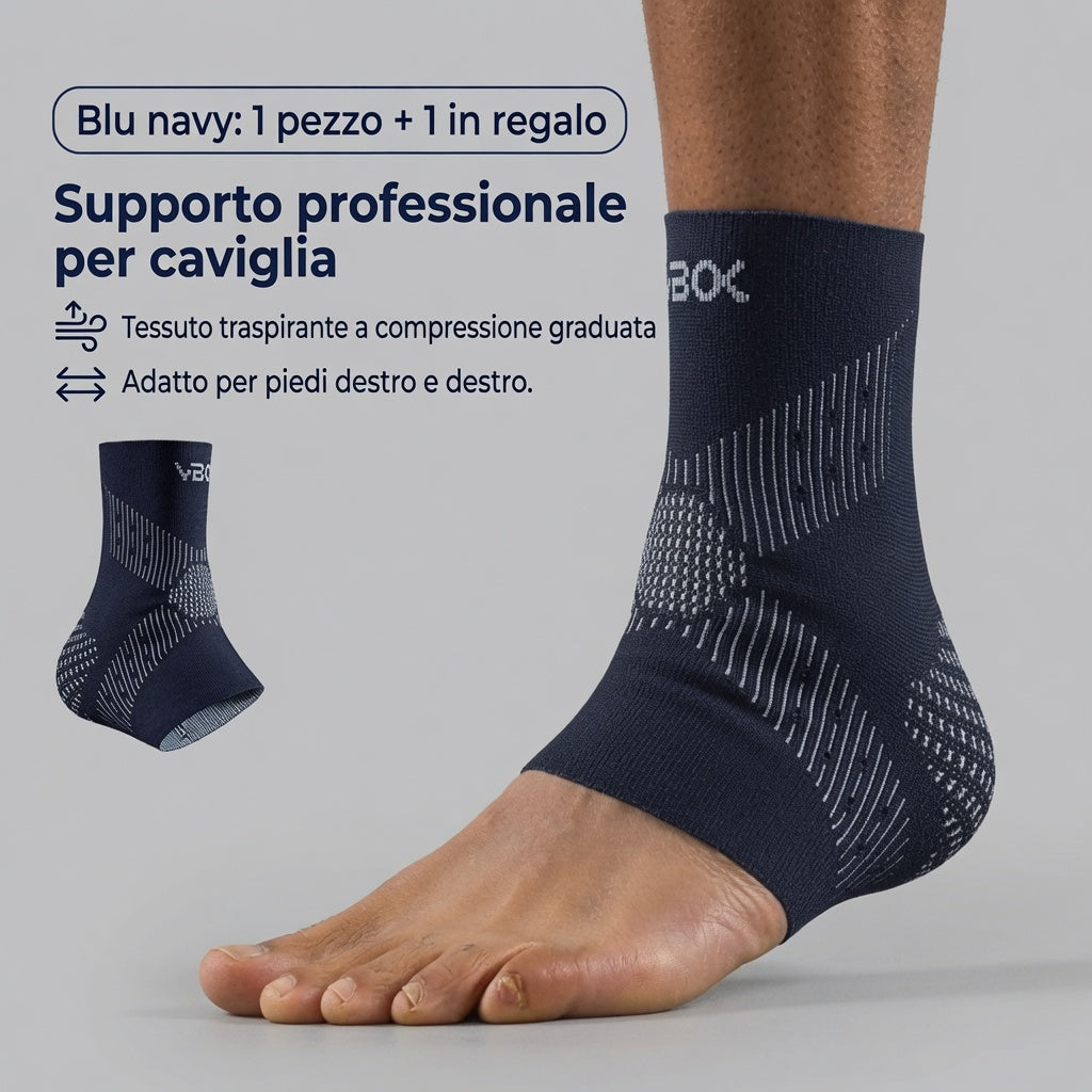 Fascia compressiva per caviglie